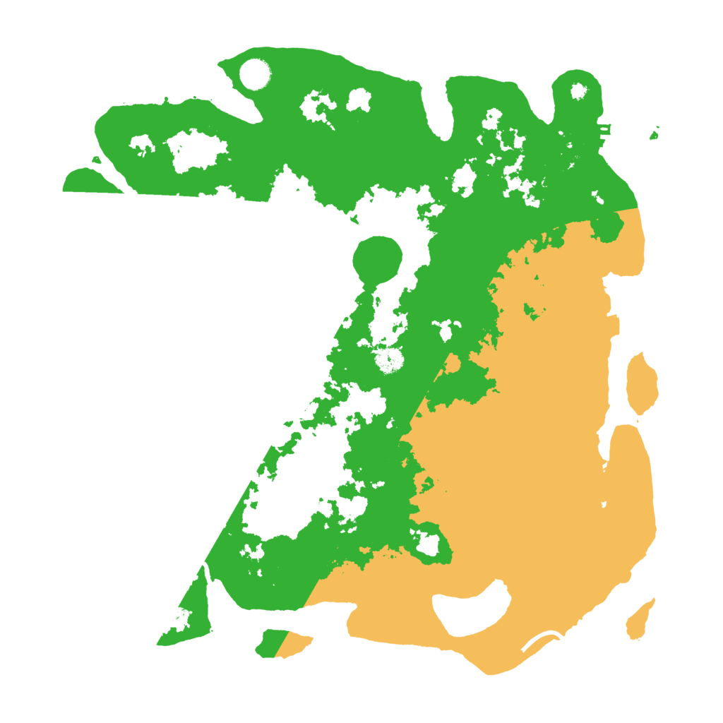 Biome Rust Map: Procedural Map, Size: 4100, Seed: 100998