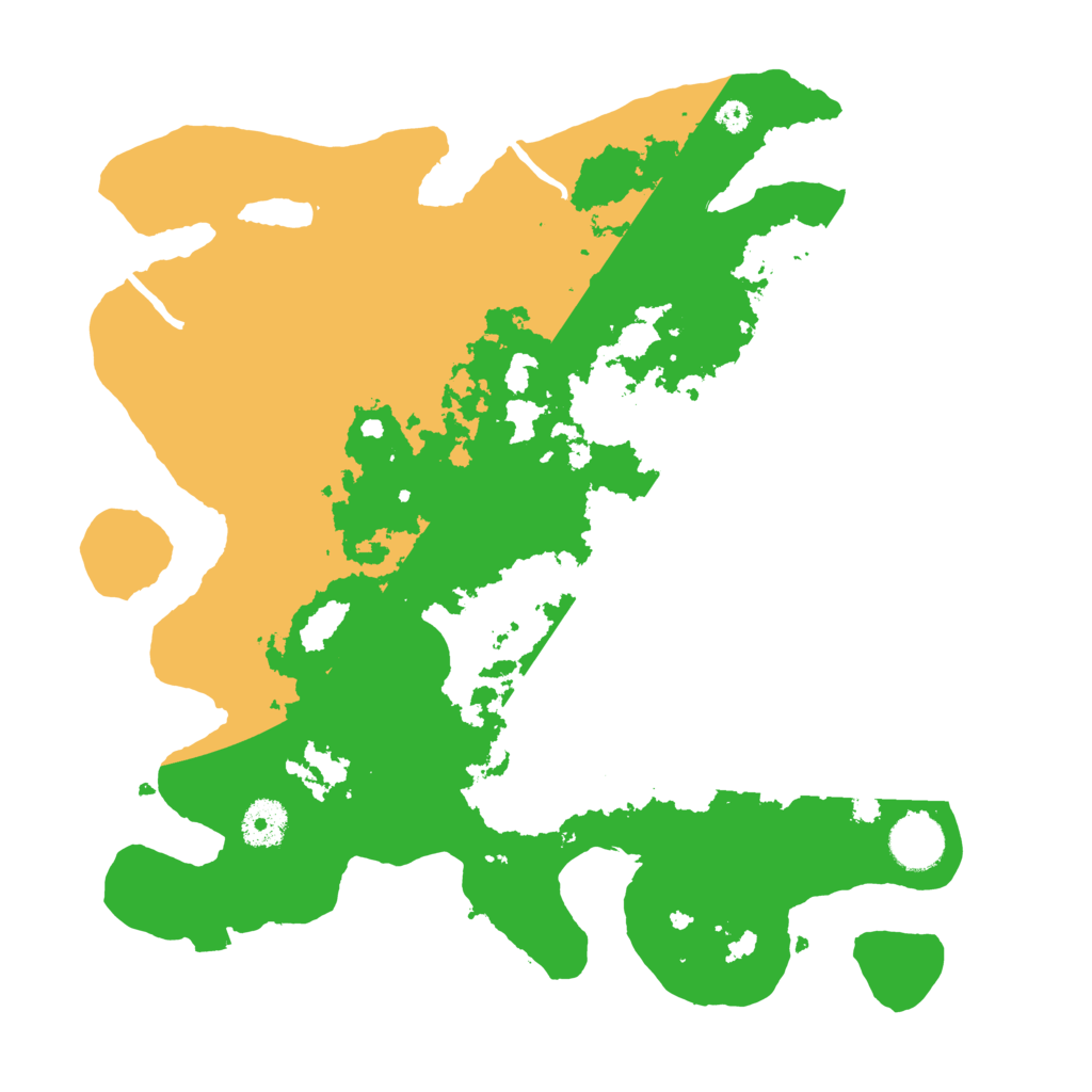 Biome Rust Map: Procedural Map, Size: 3500, Seed: 60525761