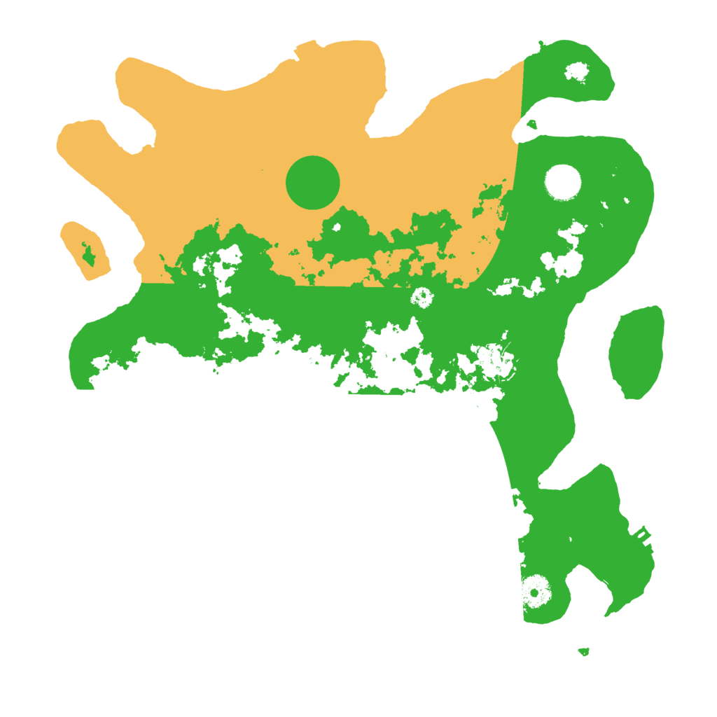 Biome Rust Map: Procedural Map, Size: 3500, Seed: 1394848339