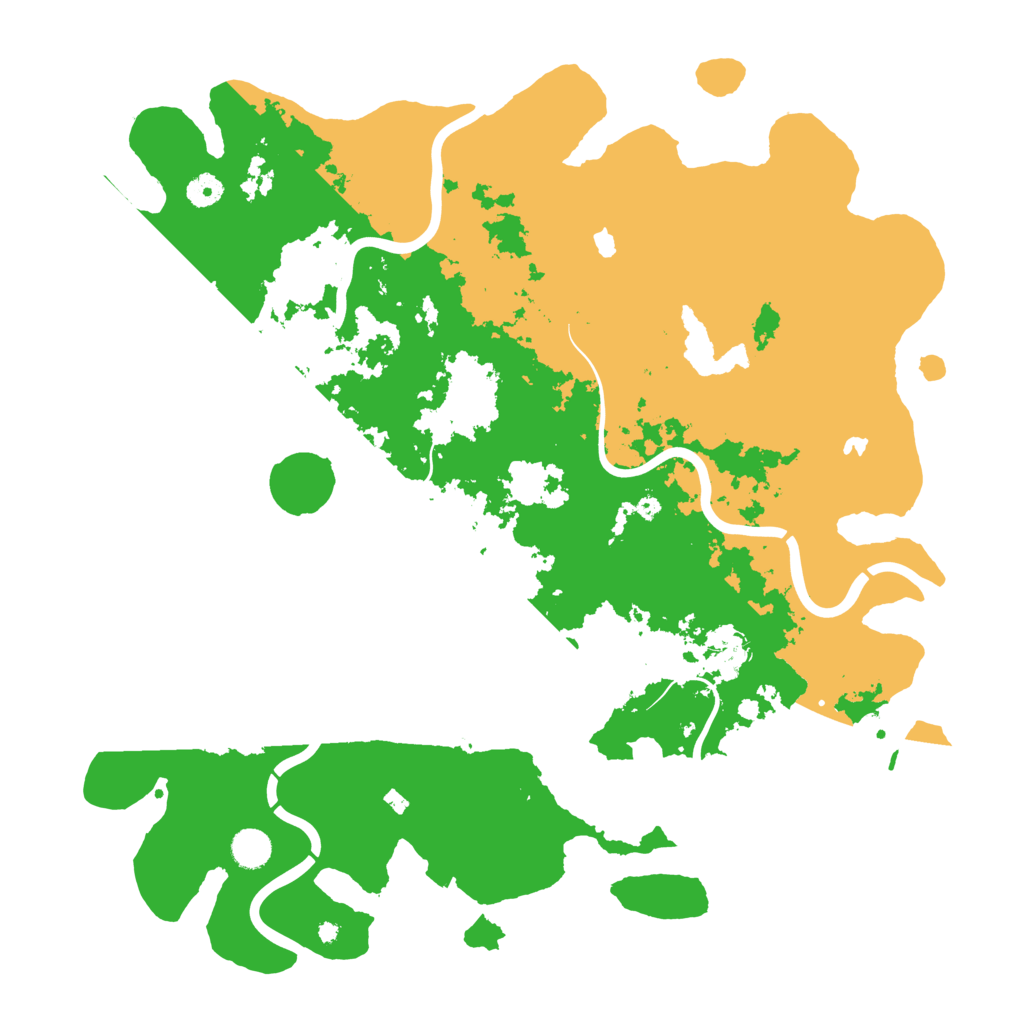 Biome Rust Map: Procedural Map, Size: 4500, Seed: 1310082676