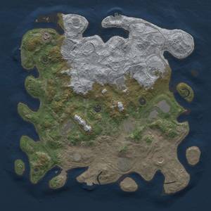 Thumbnail Rust Map: Procedural Map, Size: 4250, Seed: 1583000686, 19 Monuments