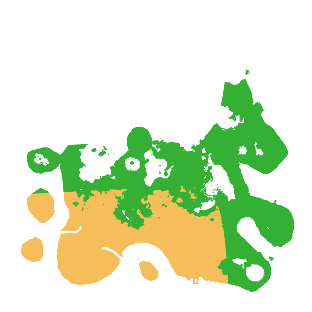 Biome Rust Map: Procedural Map, Size: 3250, Seed: 847752477