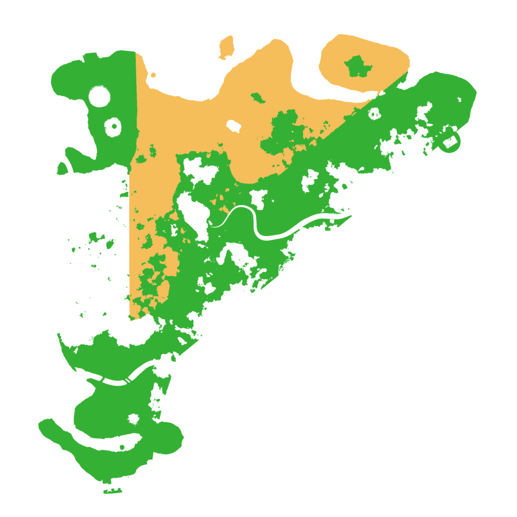 Biome Rust Map: Procedural Map, Size: 4250, Seed: 279689642
