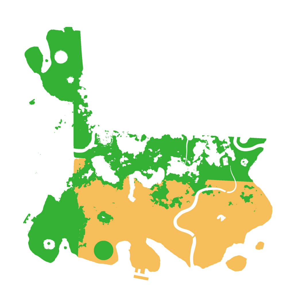 Biome Rust Map: Procedural Map, Size: 4000, Seed: 83692167