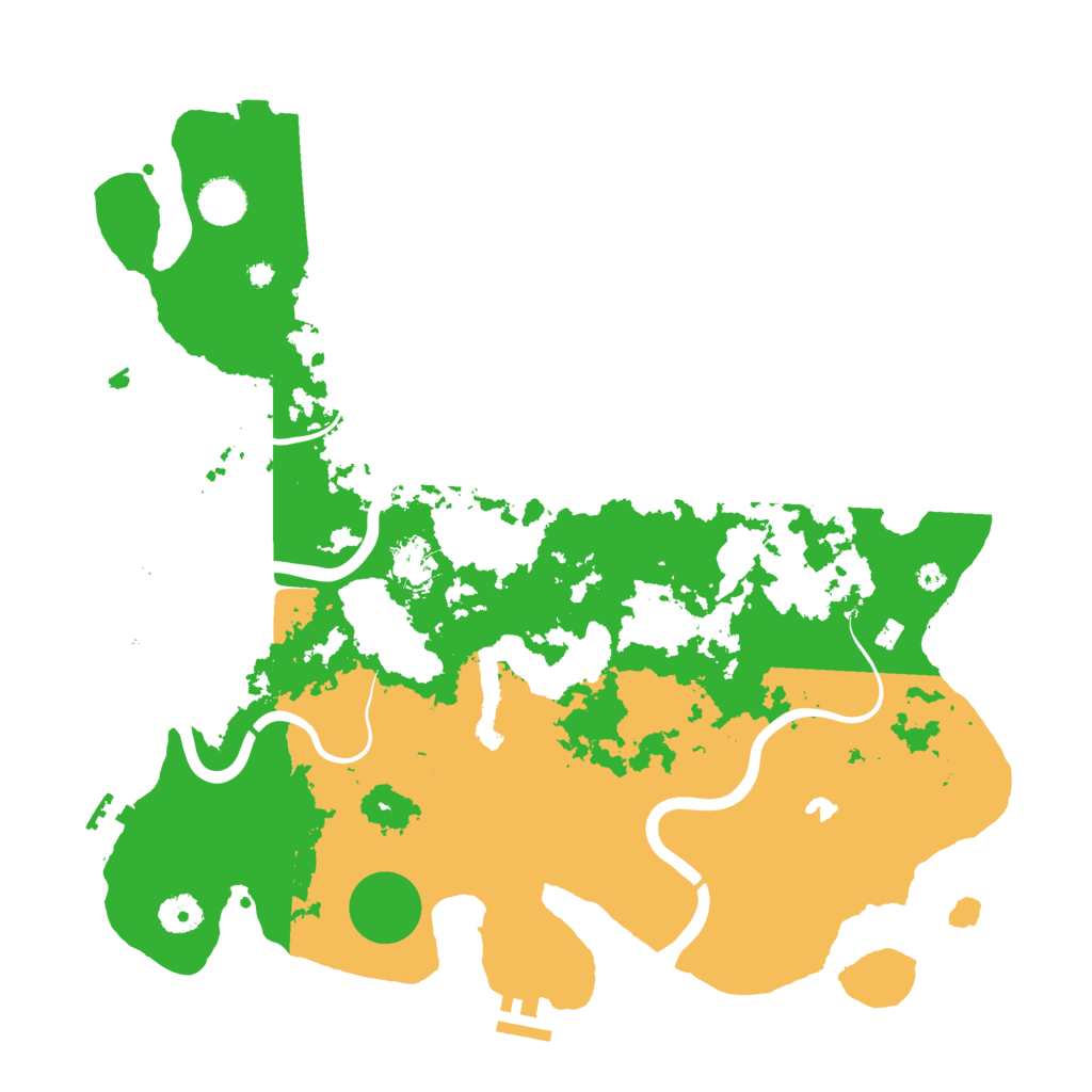 Biome Rust Map: Procedural Map, Size: 4000, Seed: 83692167