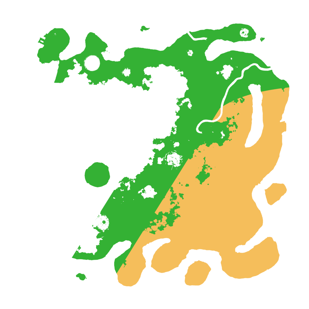 Biome Rust Map: Procedural Map, Size: 3500, Seed: 1073760309