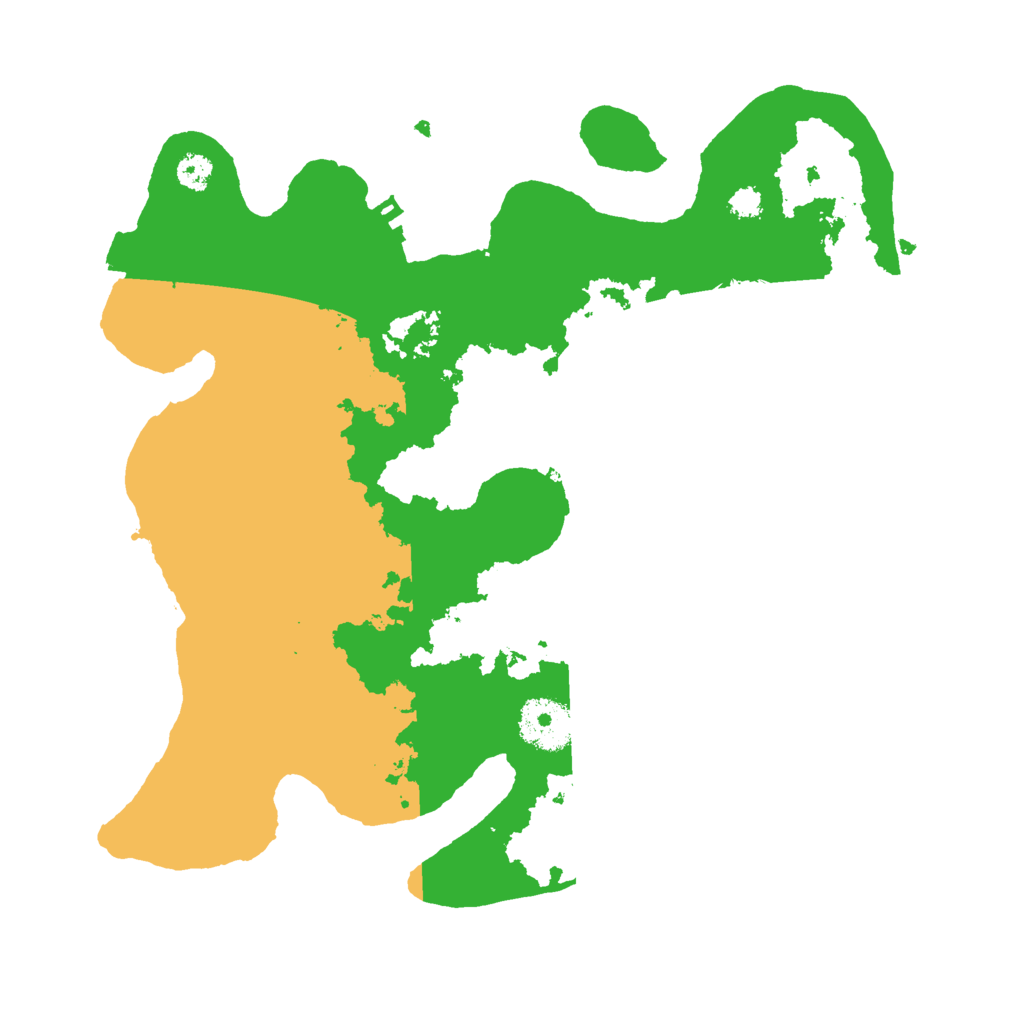 Biome Rust Map: Procedural Map, Size: 3000, Seed: 1896474161