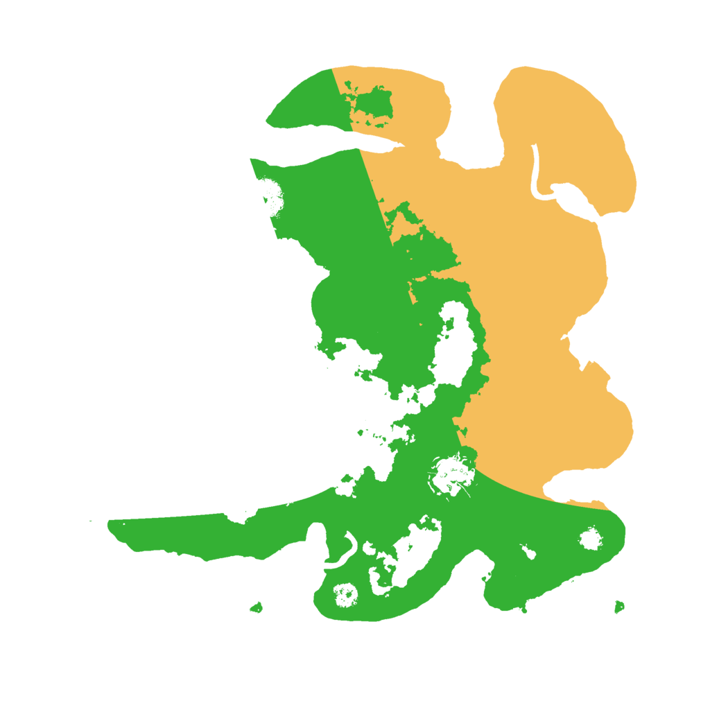Biome Rust Map: Procedural Map, Size: 3000, Seed: 890837567