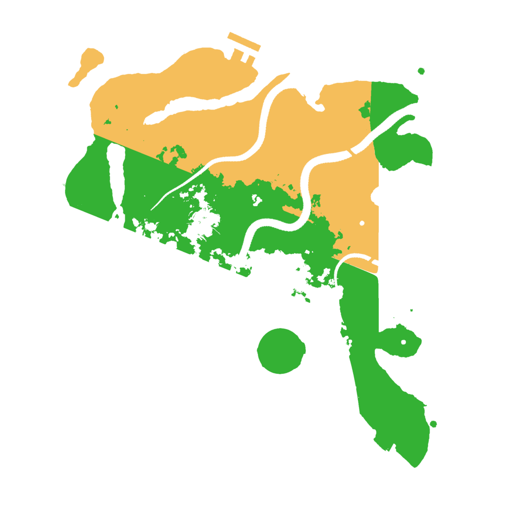 Biome Rust Map: Procedural Map, Size: 3000, Seed: 1144495249