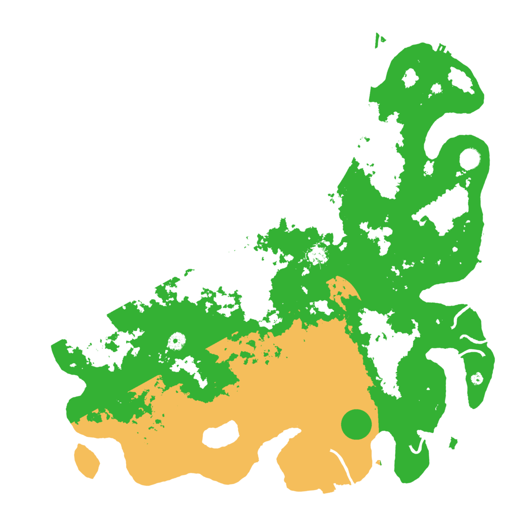 Biome Rust Map: Procedural Map, Size: 4500, Seed: 1115554683