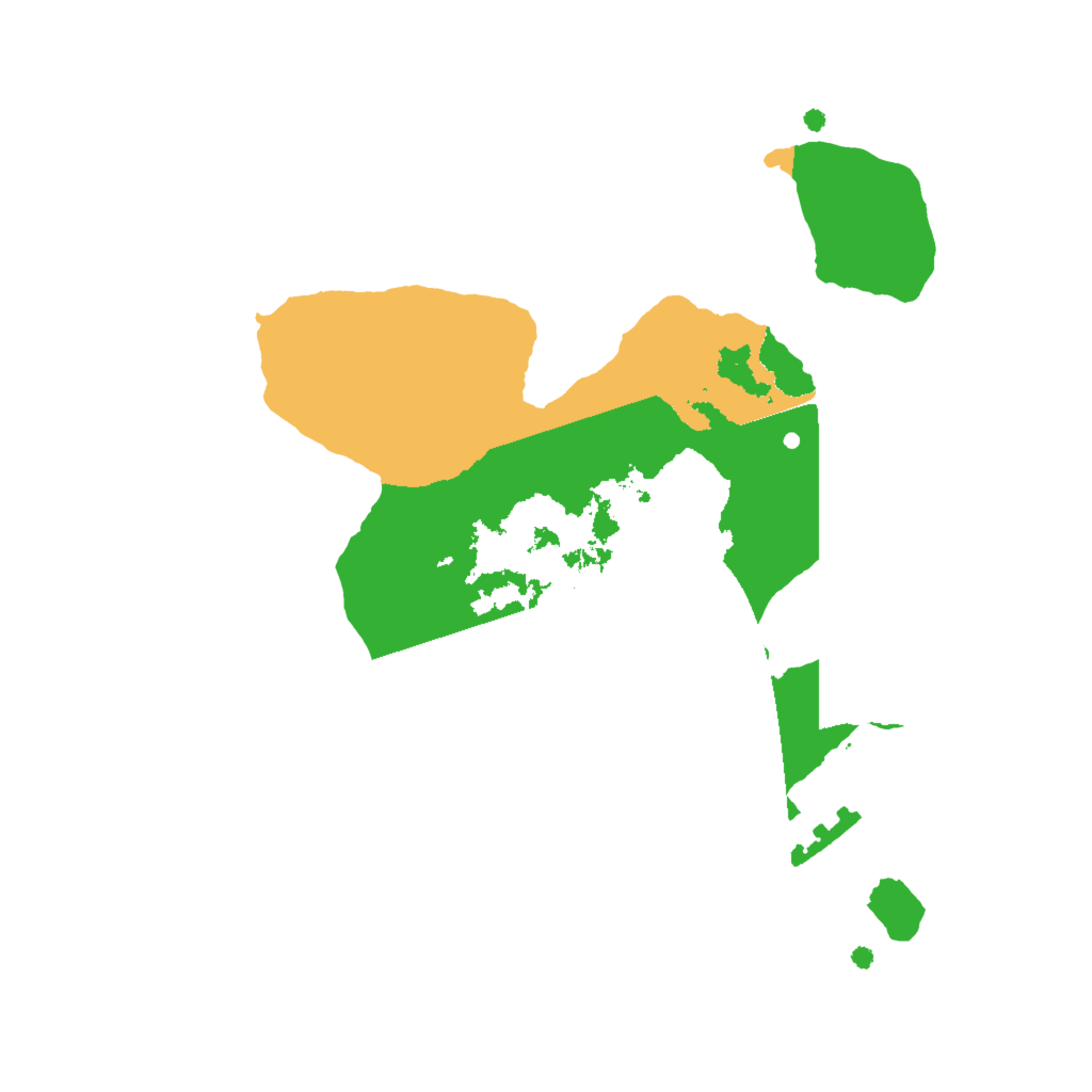 Biome Rust Map: Procedural Map, Size: 2000, Seed: 239480511