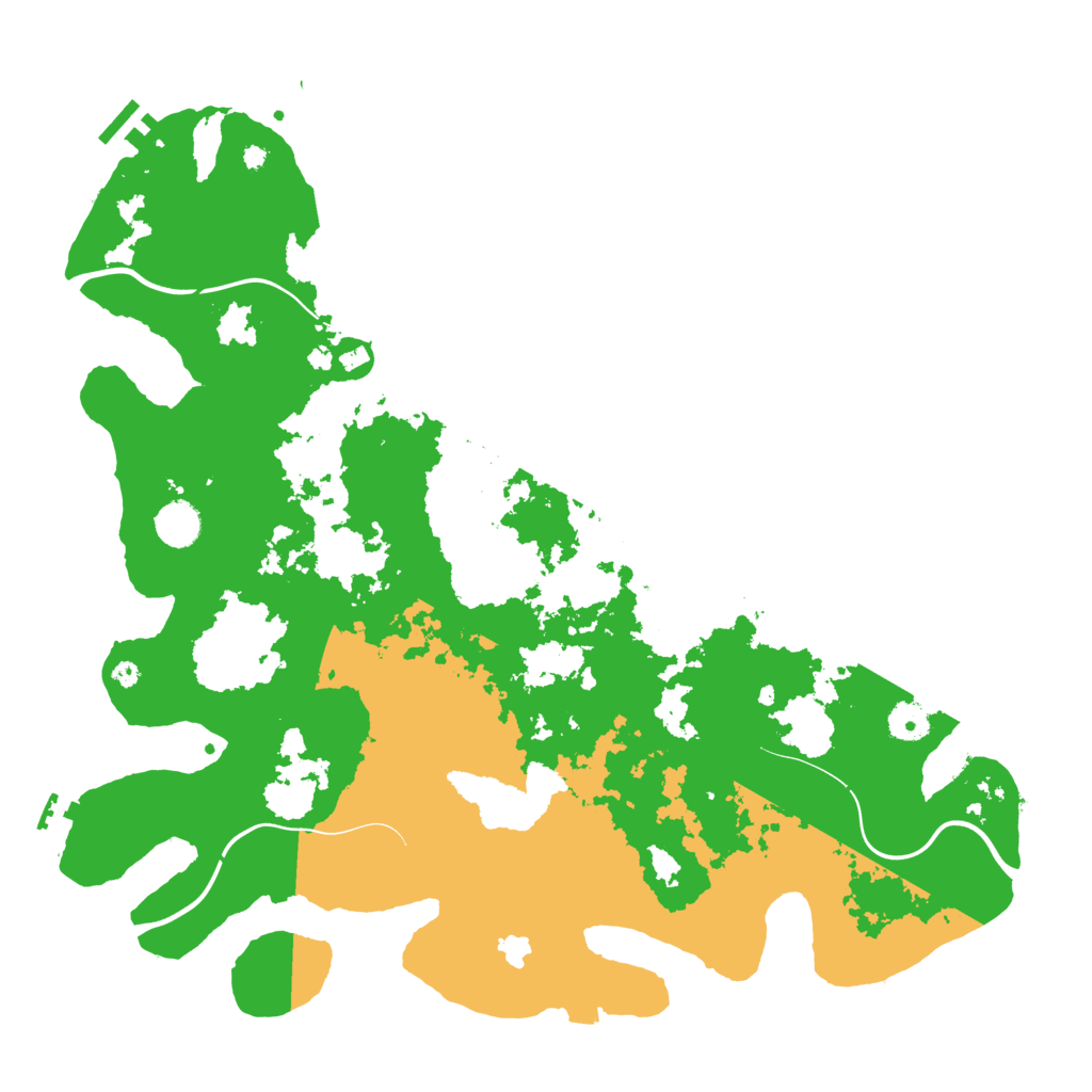 Biome Rust Map: Procedural Map, Size: 4250, Seed: 1490129304