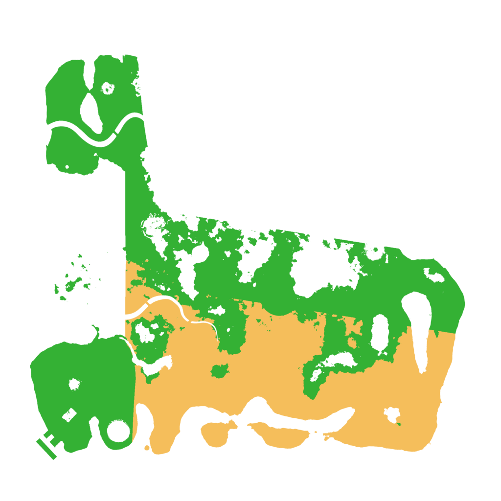 Biome Rust Map: Procedural Map, Size: 4000, Seed: 28469440