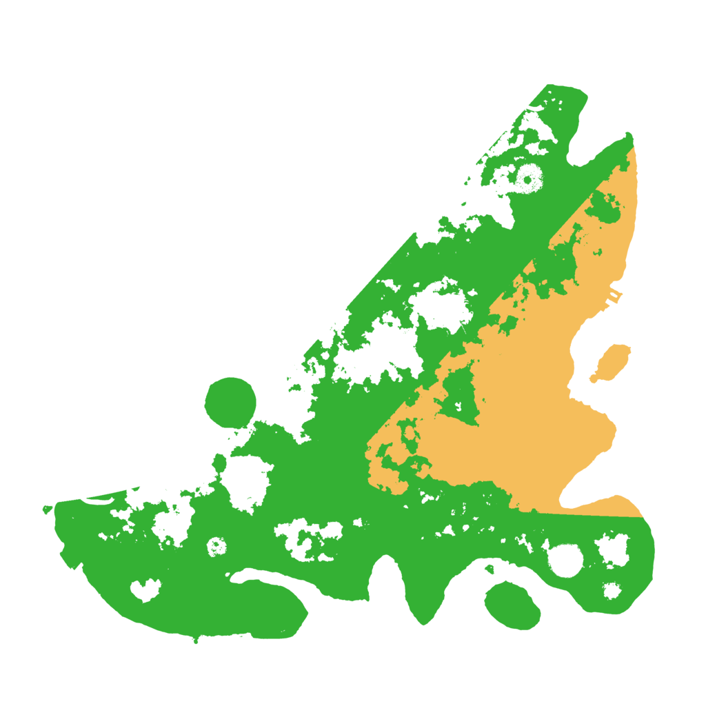 Biome Rust Map: Procedural Map, Size: 3700, Seed: 13443598