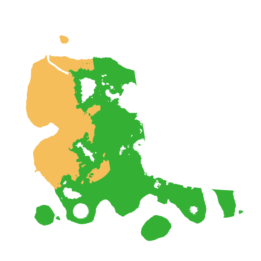 Biome Rust Map: Procedural Map, Size: 3000, Seed: 5554080