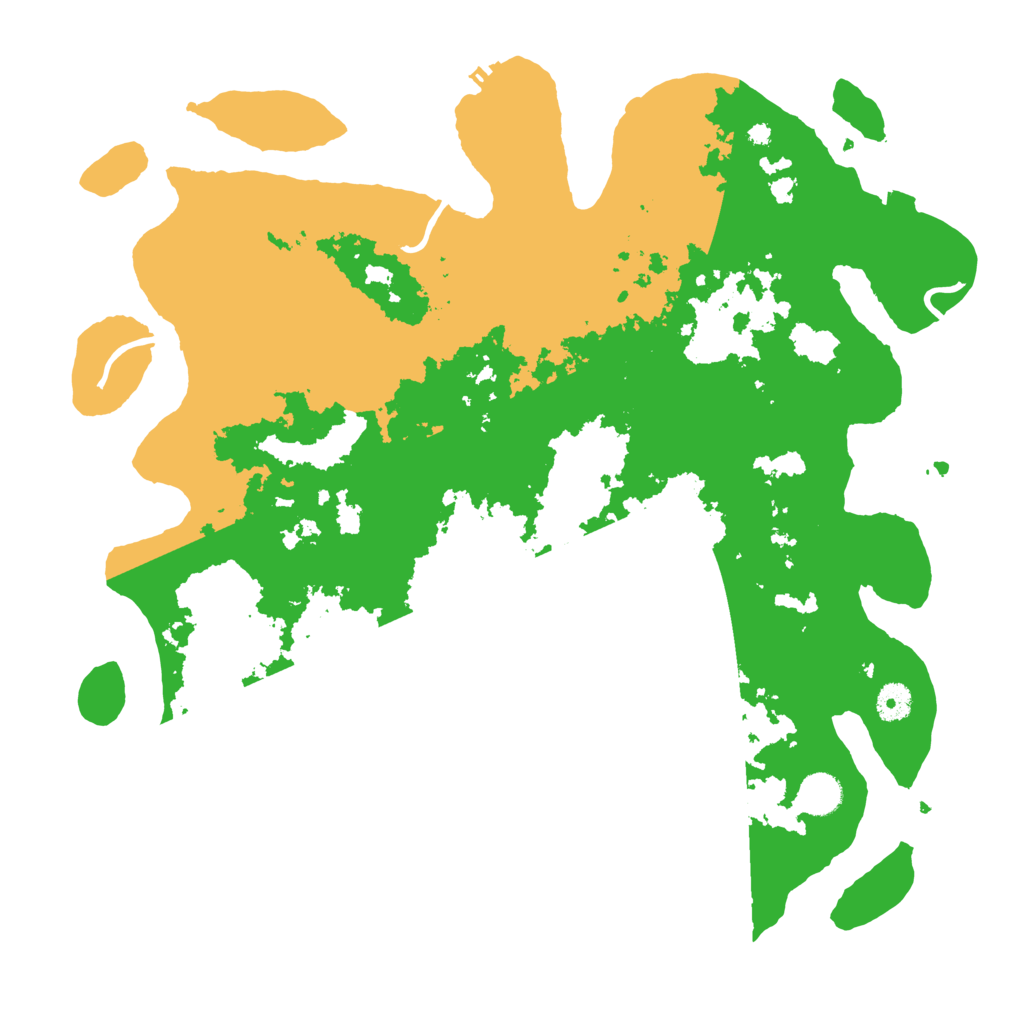 Biome Rust Map: Procedural Map, Size: 4200, Seed: 30