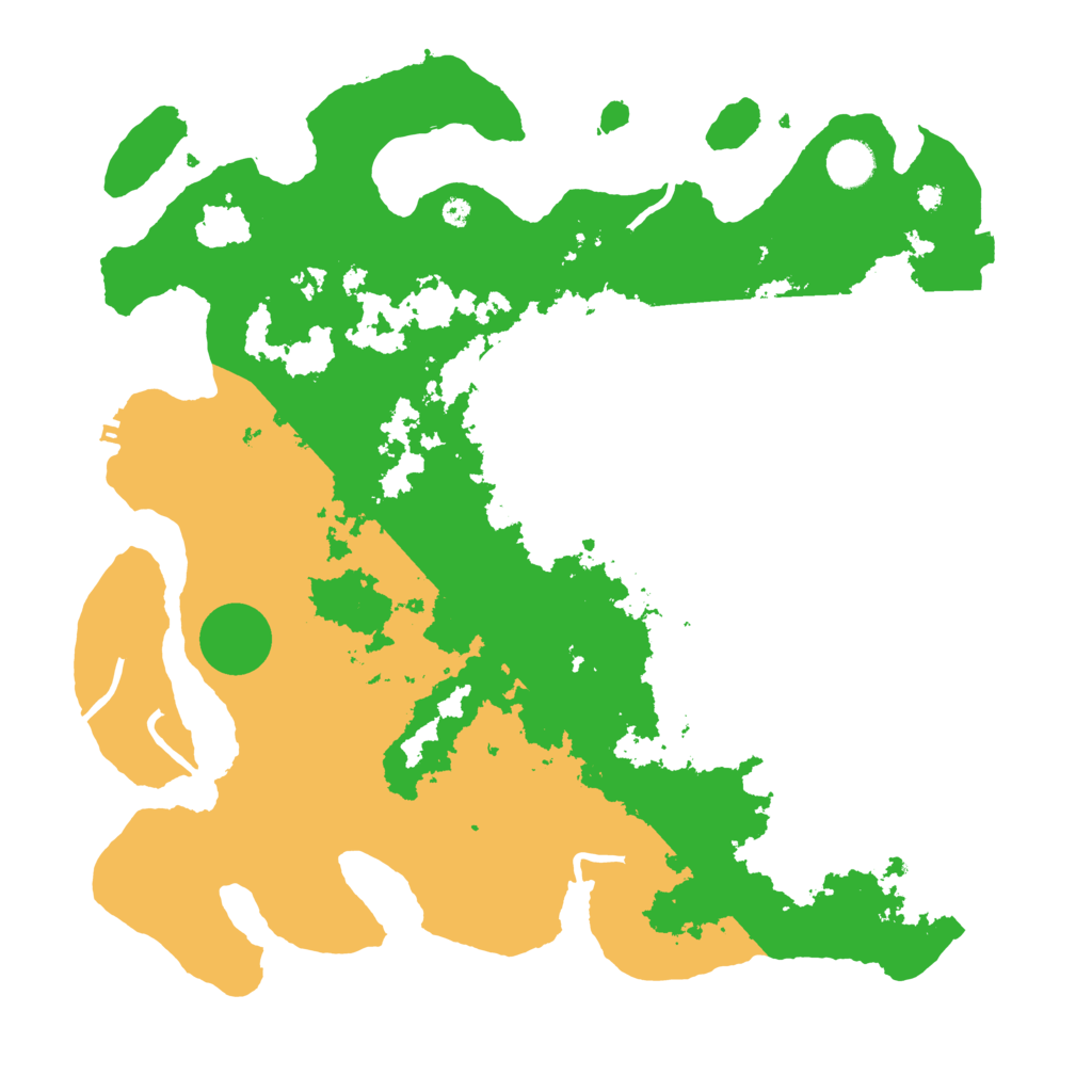 Biome Rust Map: Procedural Map, Size: 4000, Seed: 20241988