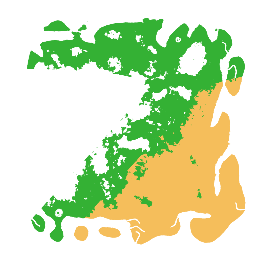 Biome Rust Map: Procedural Map, Size: 4800, Seed: 3486489