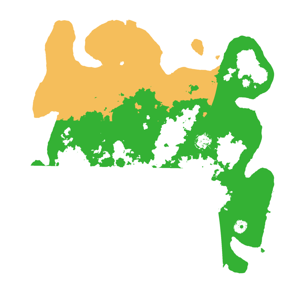 Biome Rust Map: Procedural Map, Size: 3500, Seed: 1558474644