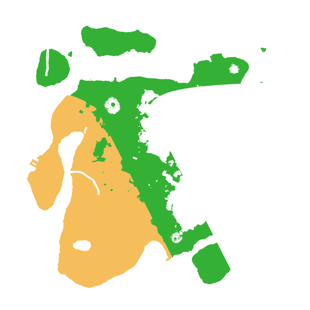 Biome Rust Map: Procedural Map, Size: 3000, Seed: 7123720