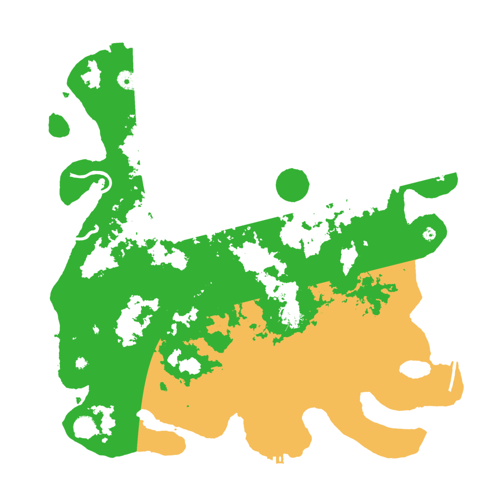 Biome Rust Map: Procedural Map, Size: 4000, Seed: 16273549