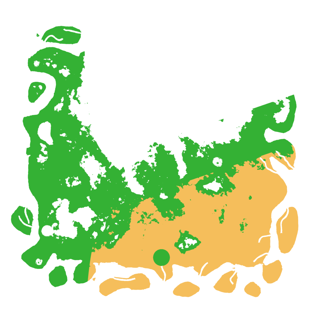 Biome Rust Map: Procedural Map, Size: 5000, Seed: 1851868820