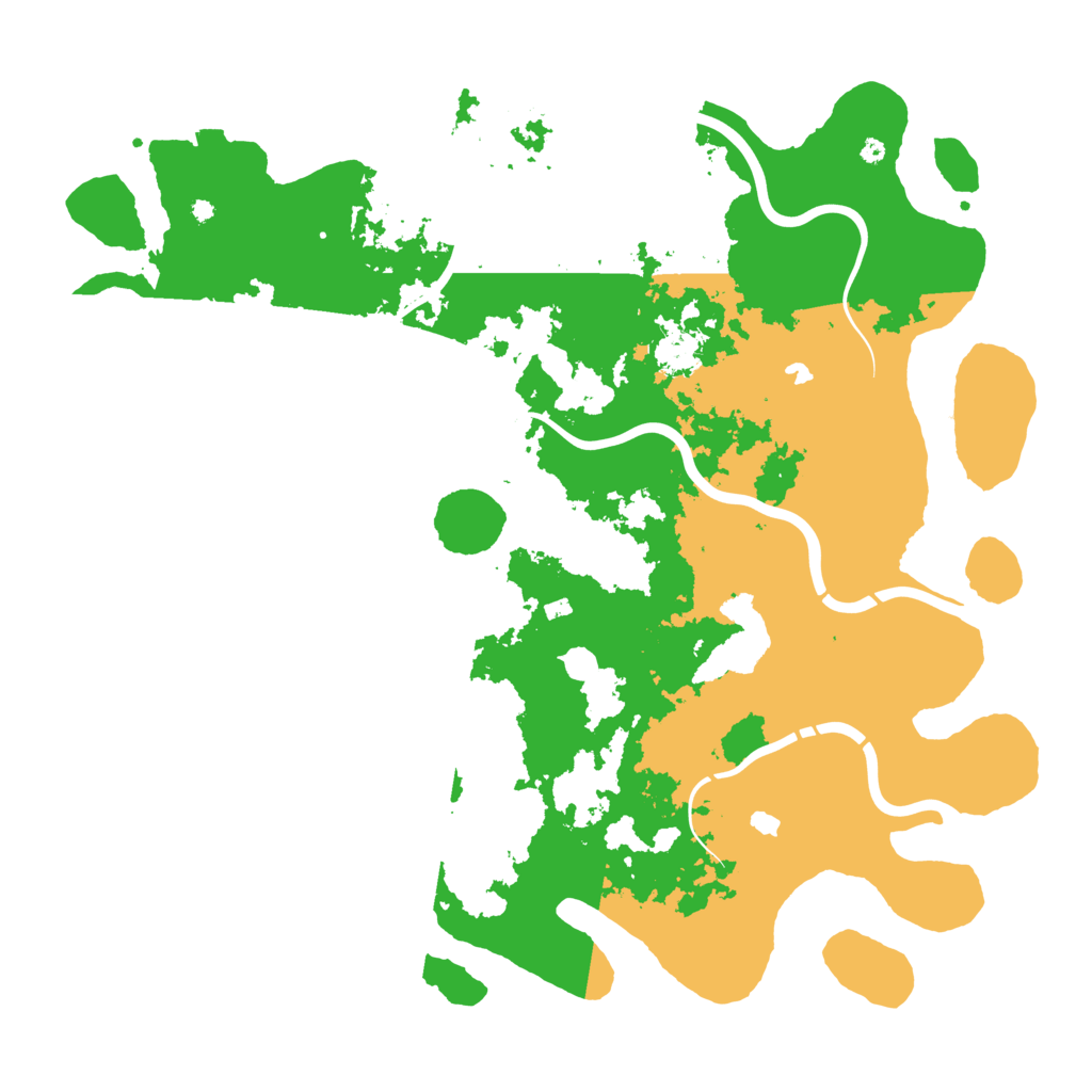 Biome Rust Map: Procedural Map, Size: 4500, Seed: 237479824