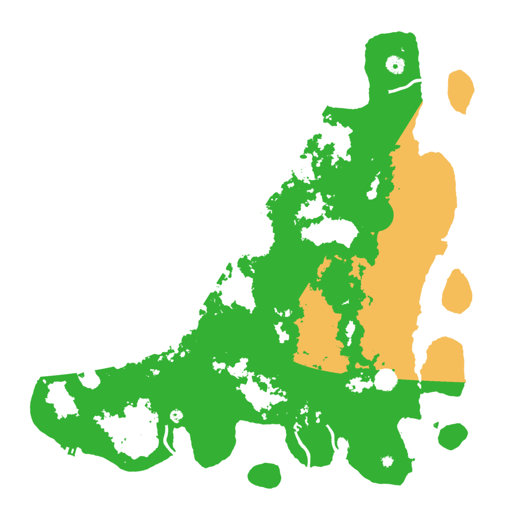Biome Rust Map: Procedural Map, Size: 4250, Seed: 40122929