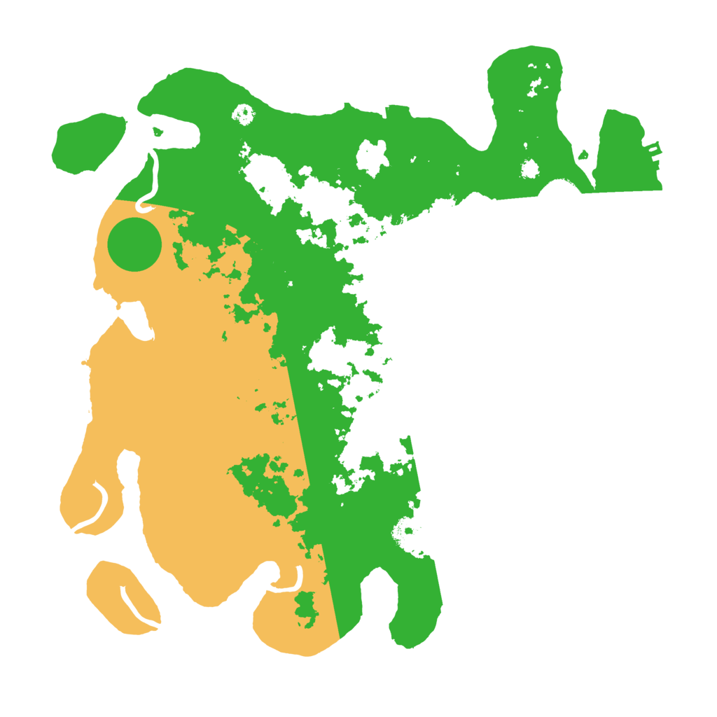 Biome Rust Map: Procedural Map, Size: 3500, Seed: 27000007