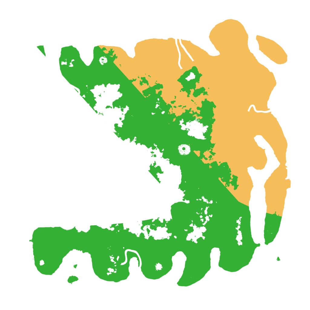 Biome Rust Map: Procedural Map, Size: 4000, Seed: 1250314285