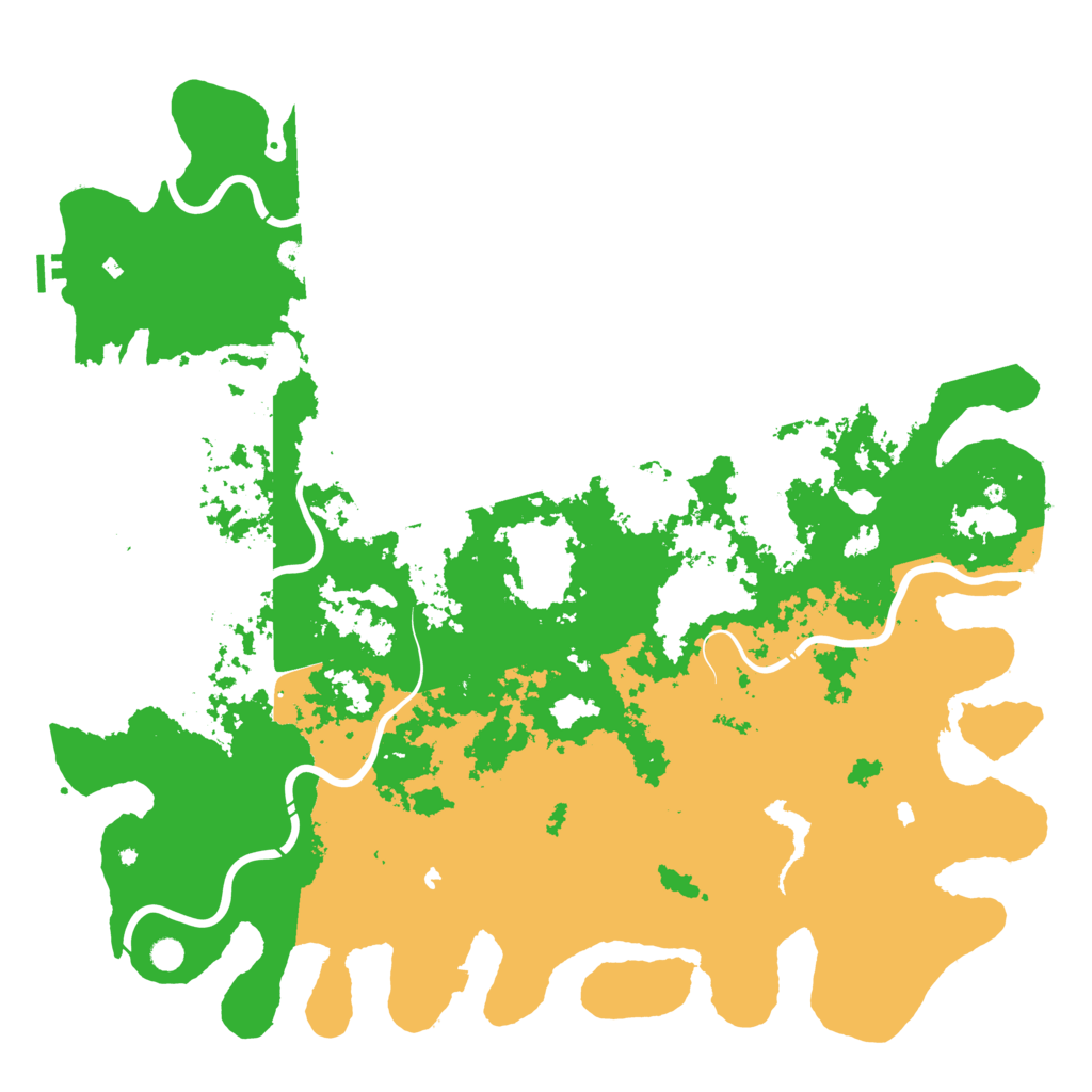 Biome Rust Map: Procedural Map, Size: 5792, Seed: 14160