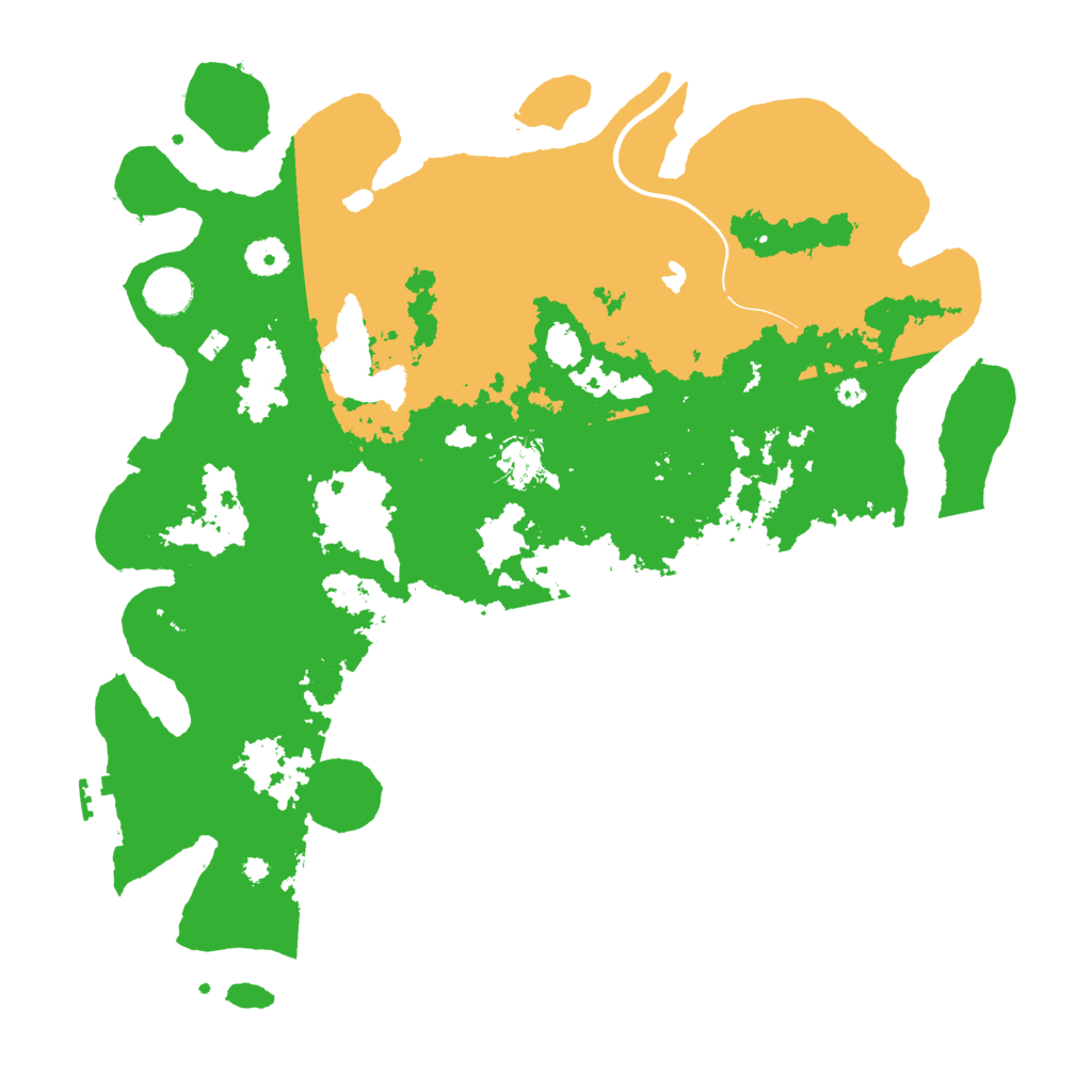 Biome Rust Map: Procedural Map, Size: 4000, Seed: 201