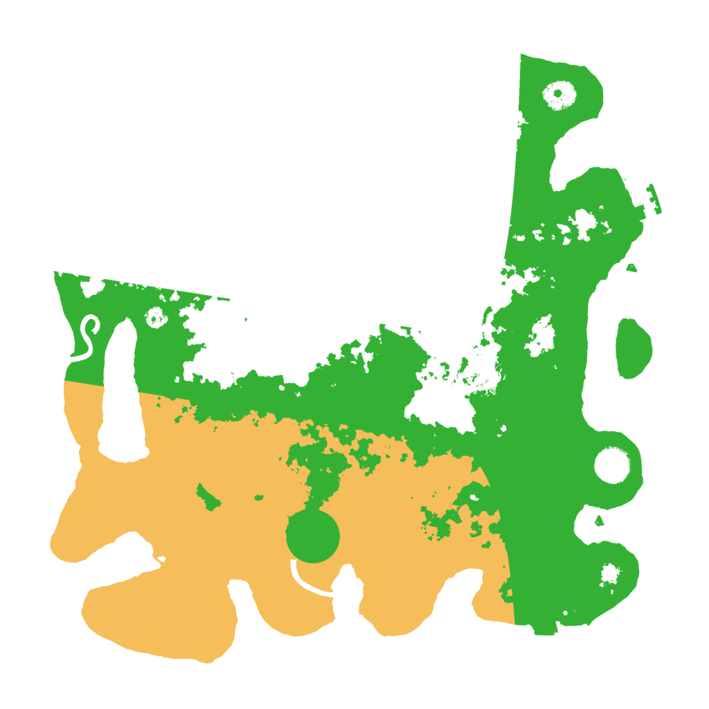 Biome Rust Map: Procedural Map, Size: 3500, Seed: 1316633009