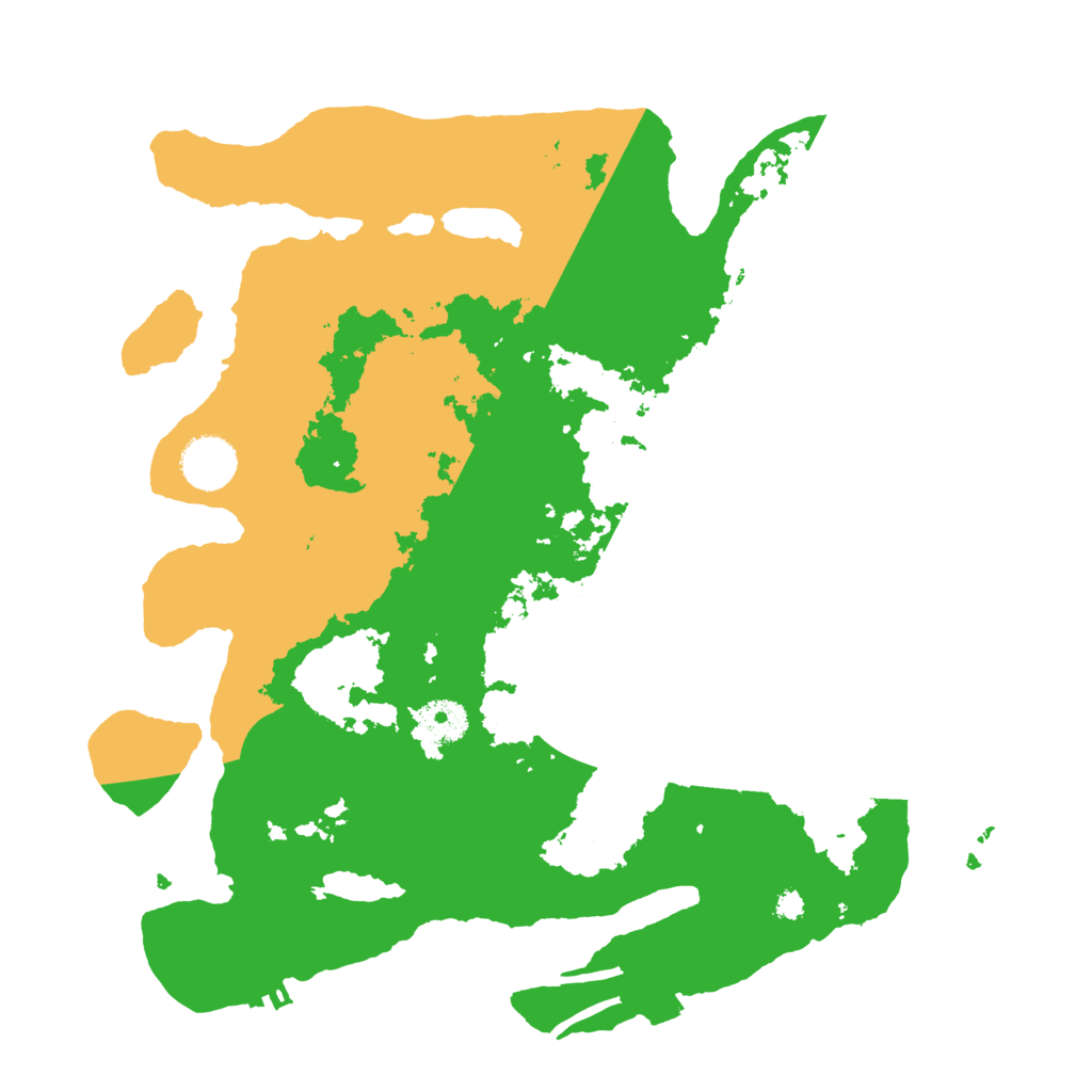 Biome Rust Map: Procedural Map, Size: 3500, Seed: 385986611