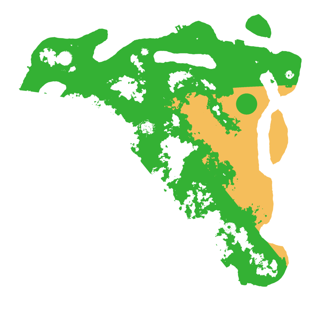 Biome Rust Map: Procedural Map, Size: 4000, Seed: 3163287