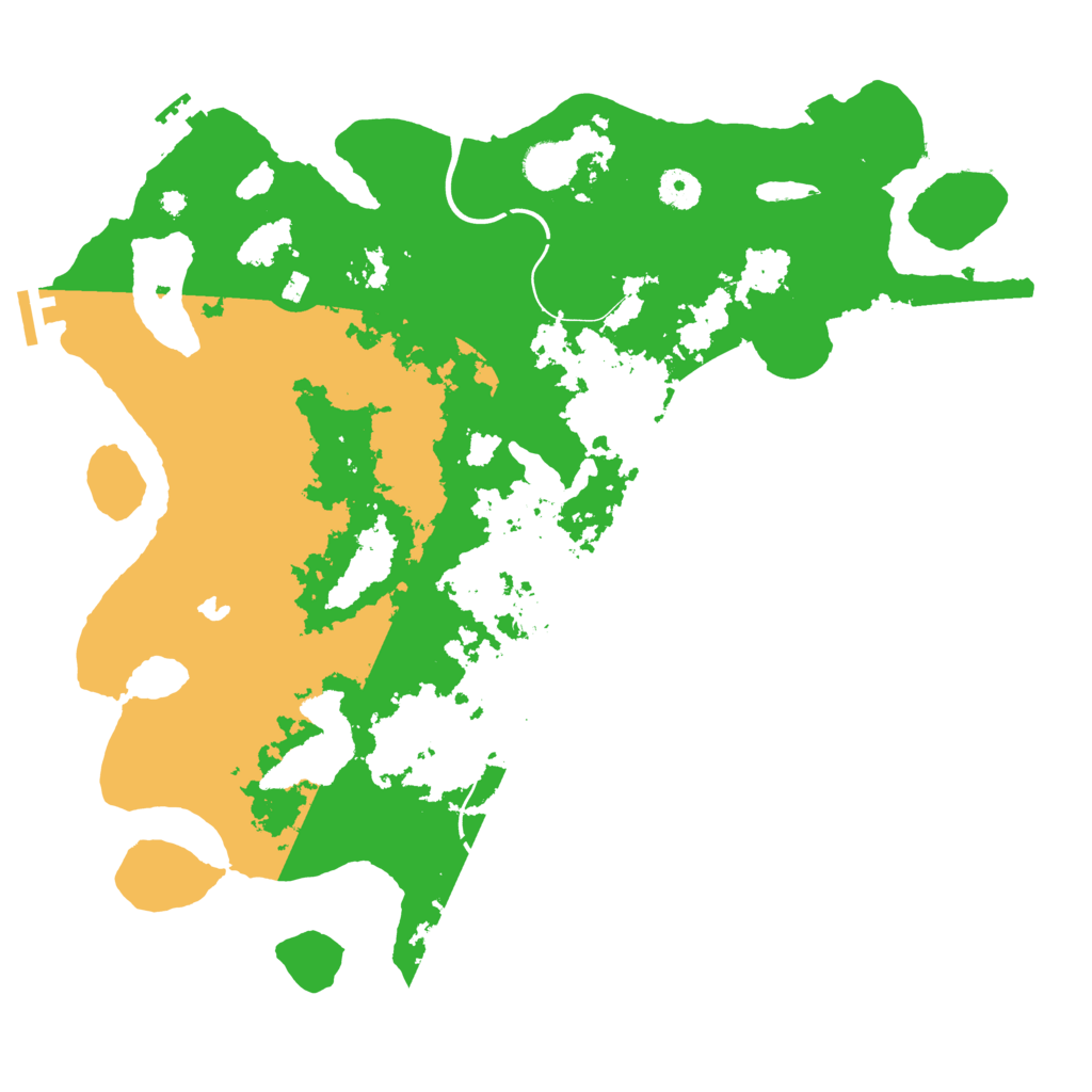 Biome Rust Map: Procedural Map, Size: 4000, Seed: 1585898648