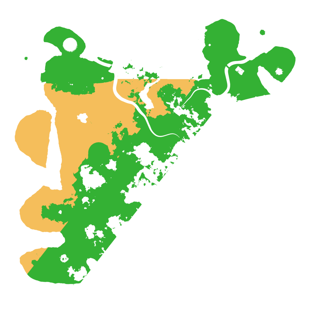 Biome Rust Map: Procedural Map, Size: 4000, Seed: 1335699302