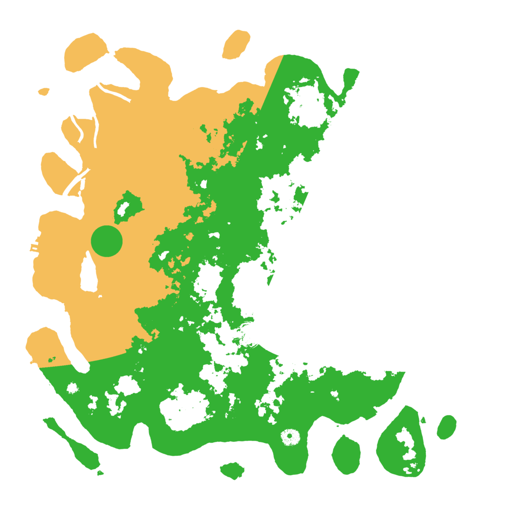 Biome Rust Map: Procedural Map, Size: 4250, Seed: 1421826164