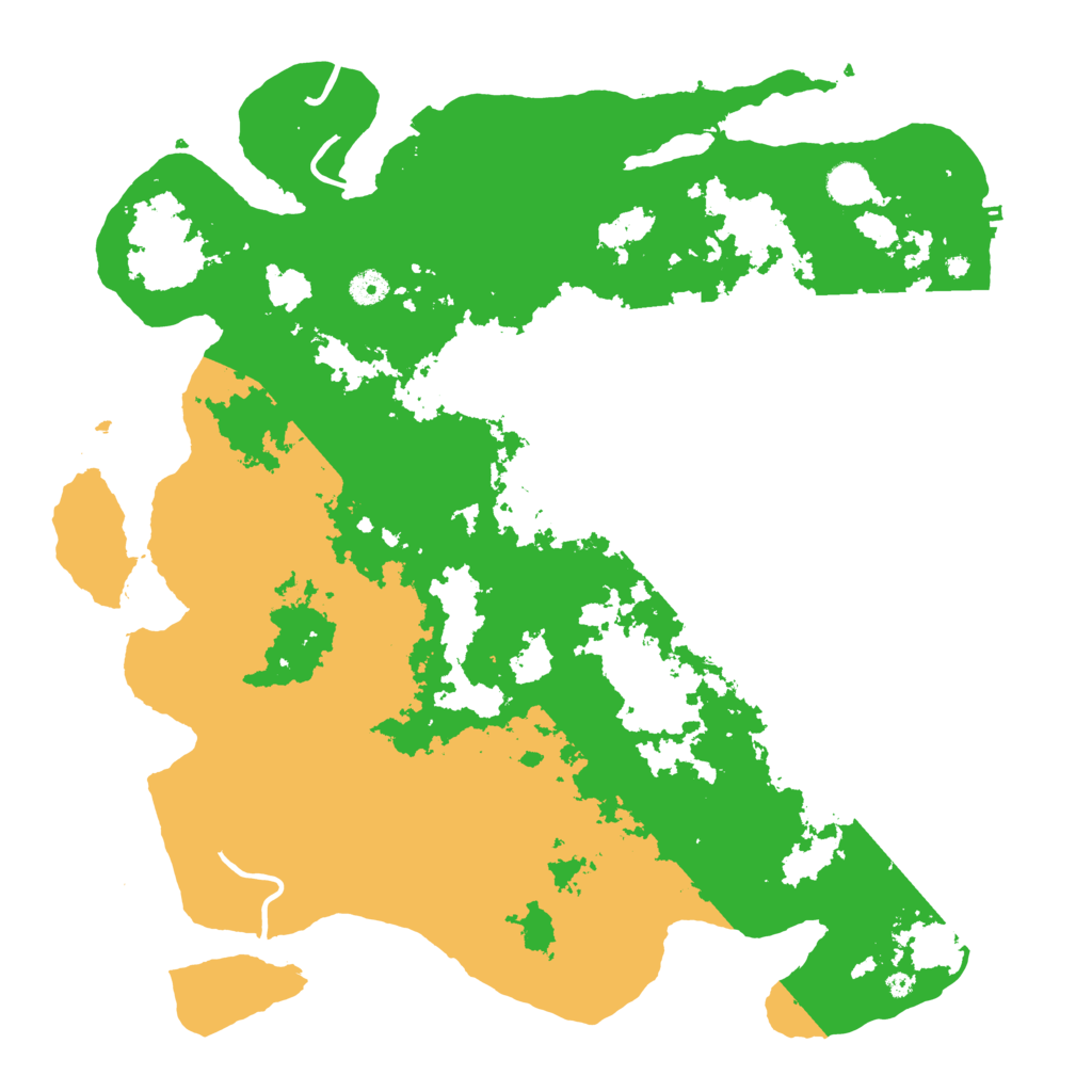 Biome Rust Map: Procedural Map, Size: 4500, Seed: 339373191