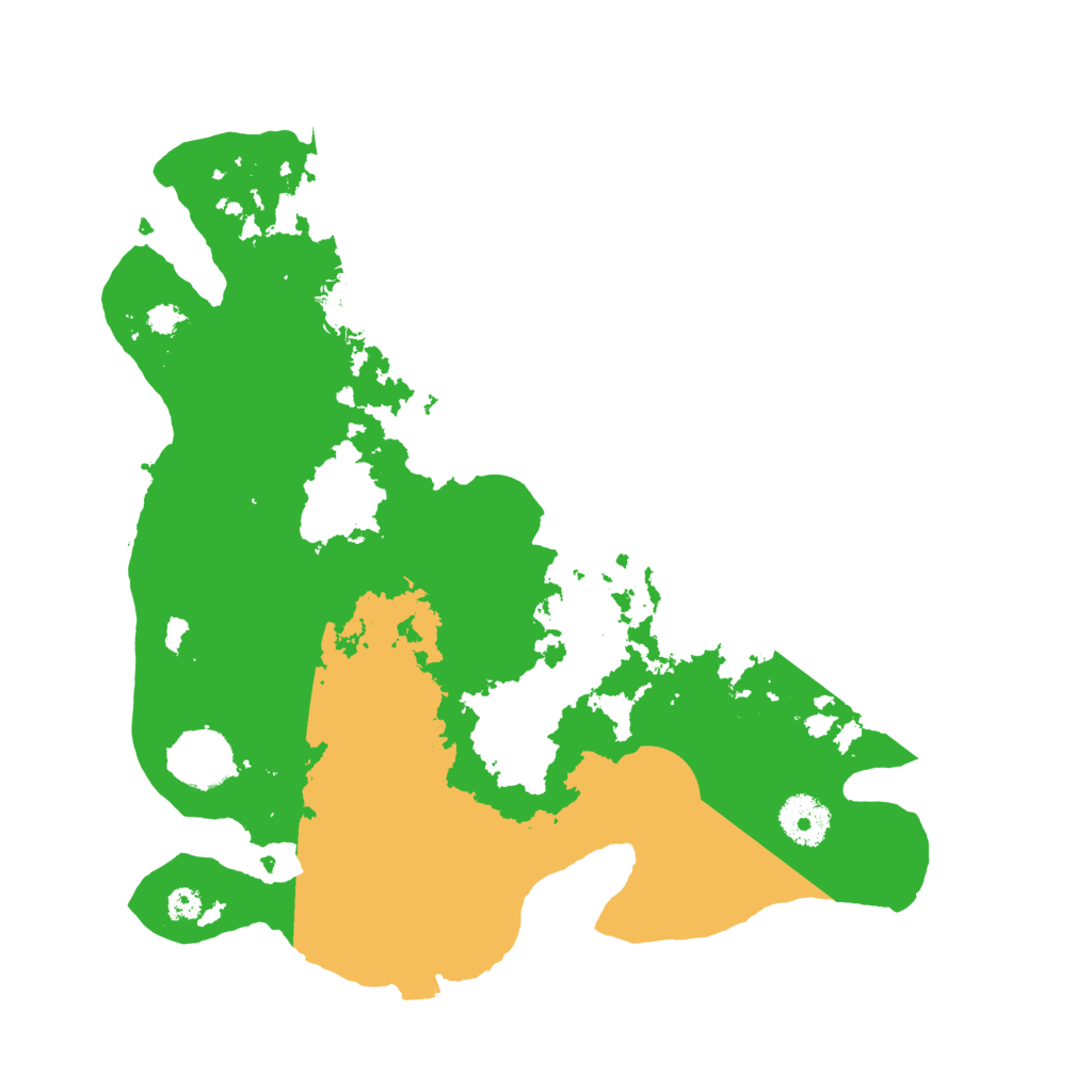 Biome Rust Map: Procedural Map, Size: 3300, Seed: 1426895