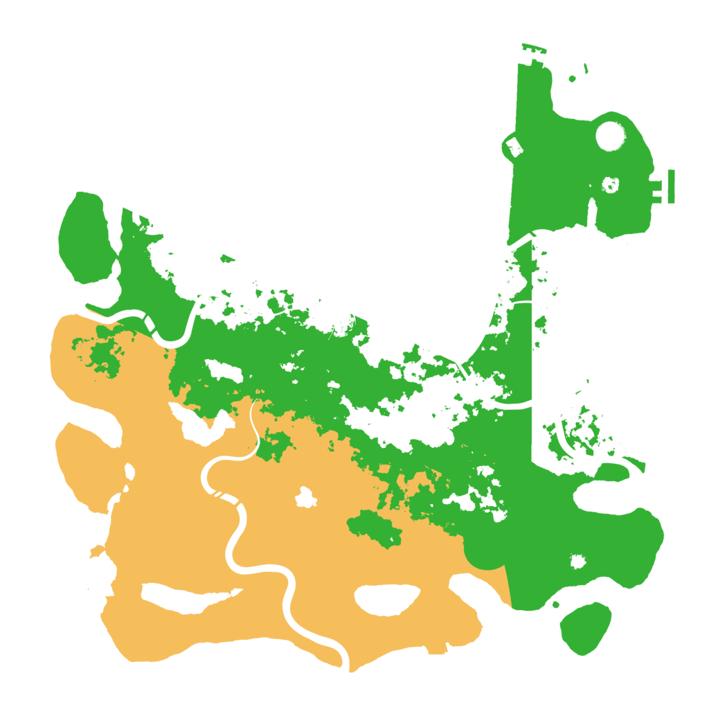 Biome Rust Map: Procedural Map, Size: 4250, Seed: 1768279301