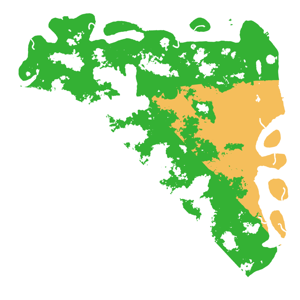 Biome Rust Map: Procedural Map, Size: 6000, Seed: 1789299913