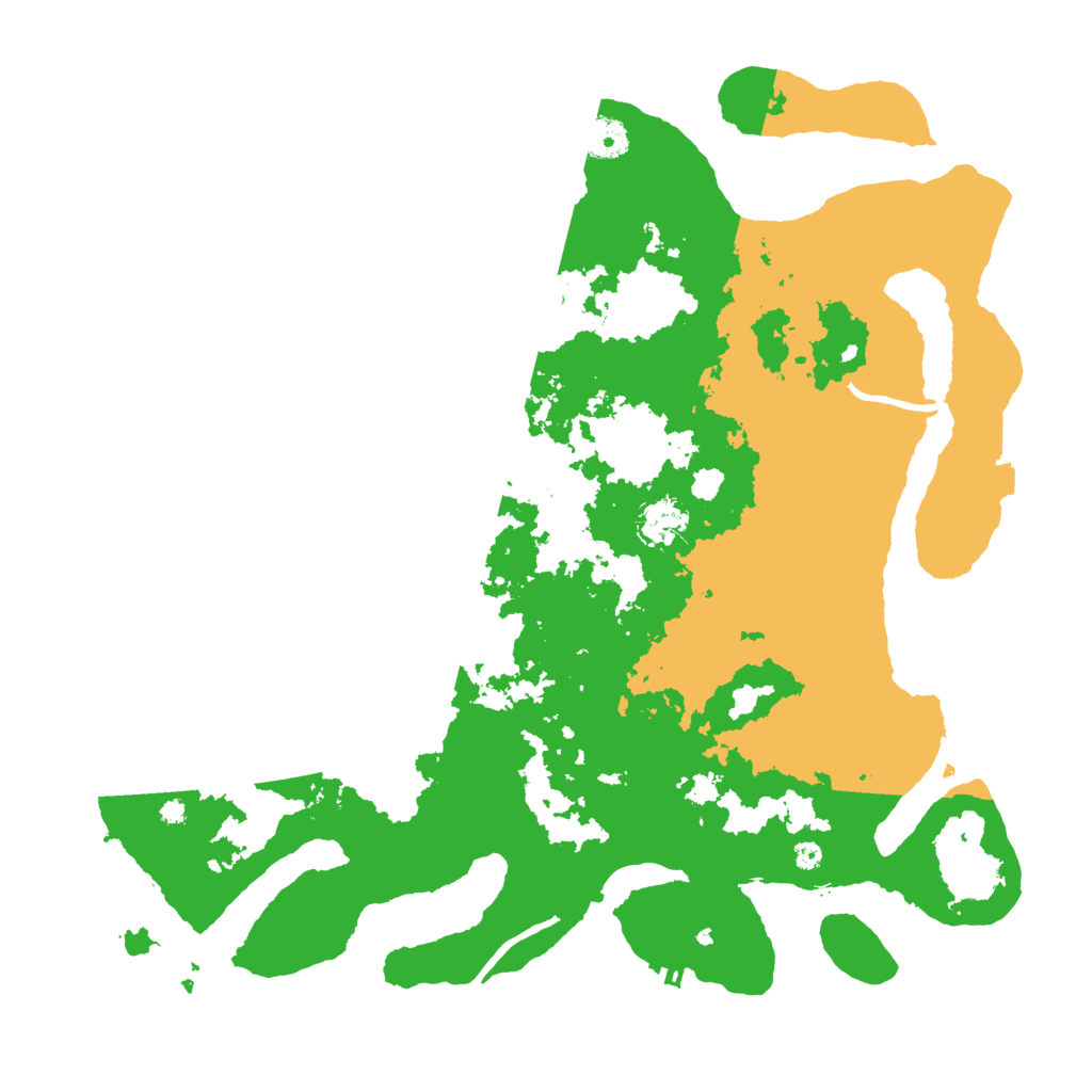 Biome Rust Map: Procedural Map, Size: 4000, Seed: 19008