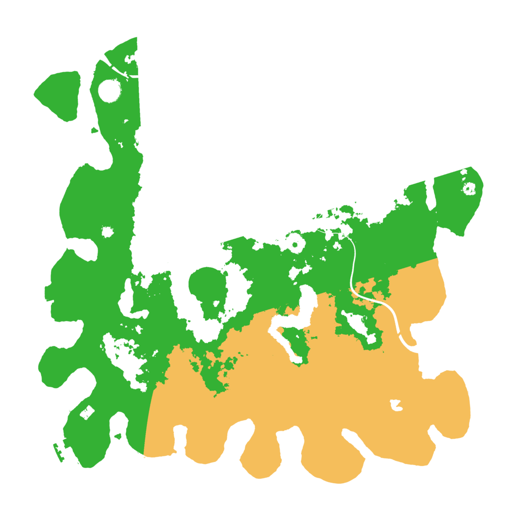 Biome Rust Map: Procedural Map, Size: 4000, Seed: 1846207850