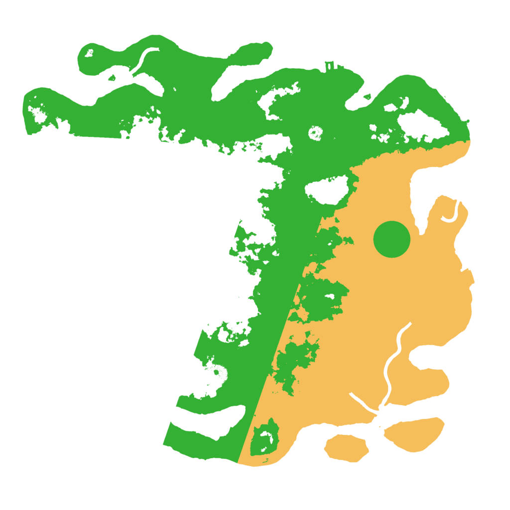 Biome Rust Map: Procedural Map, Size: 3650, Seed: 89617244