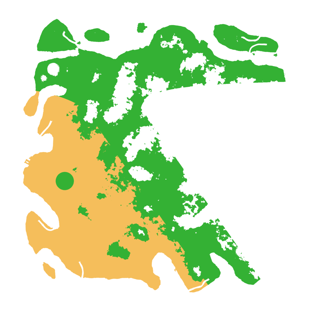 Biome Rust Map: Procedural Map, Size: 4500, Seed: 2002926445