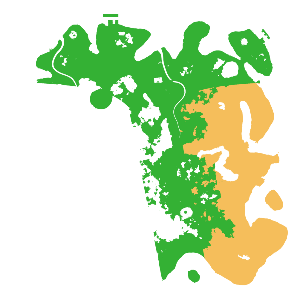 Biome Rust Map: Procedural Map, Size: 4000, Seed: 931012158