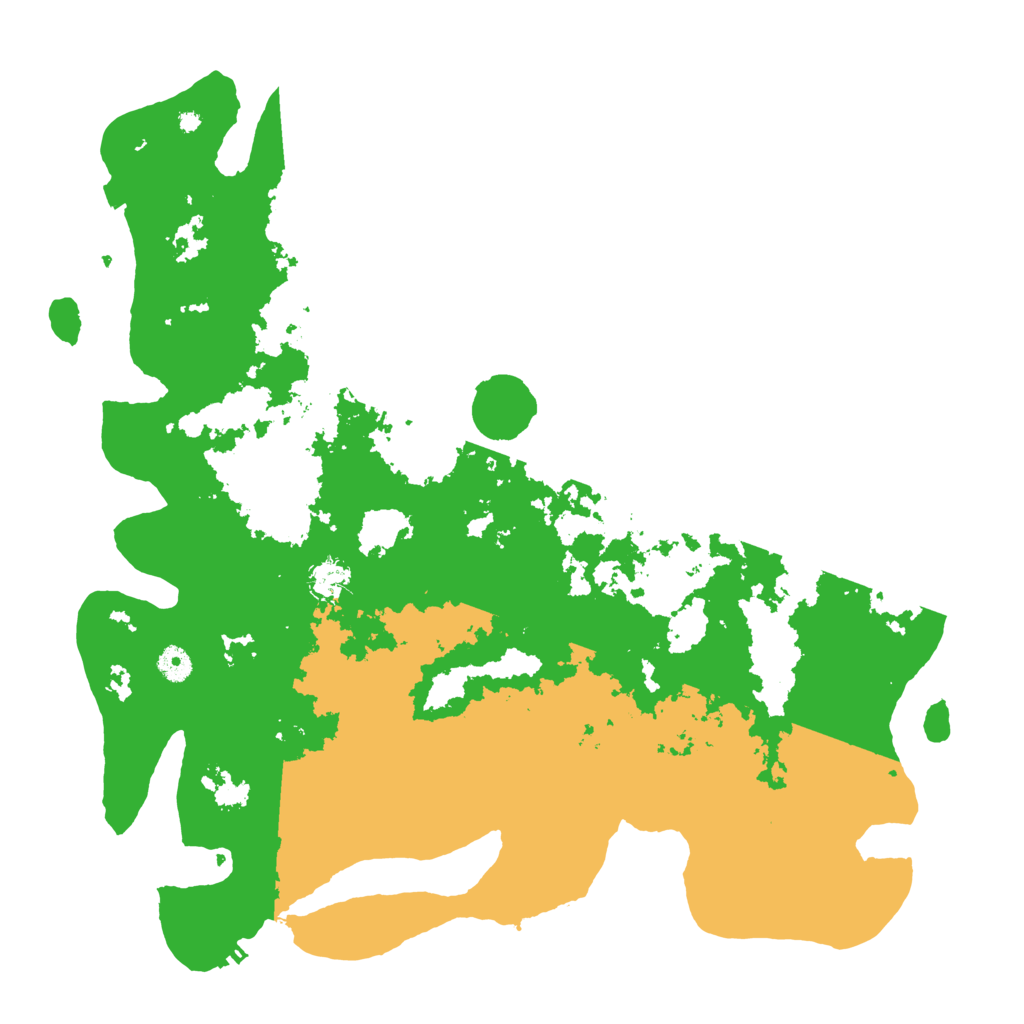 Biome Rust Map: Procedural Map, Size: 4500, Seed: 1018331481