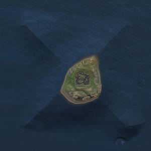 Thumbnail Rust Map: Procedural Map, Size: 1000, Seed: 130232797, 3 Monuments