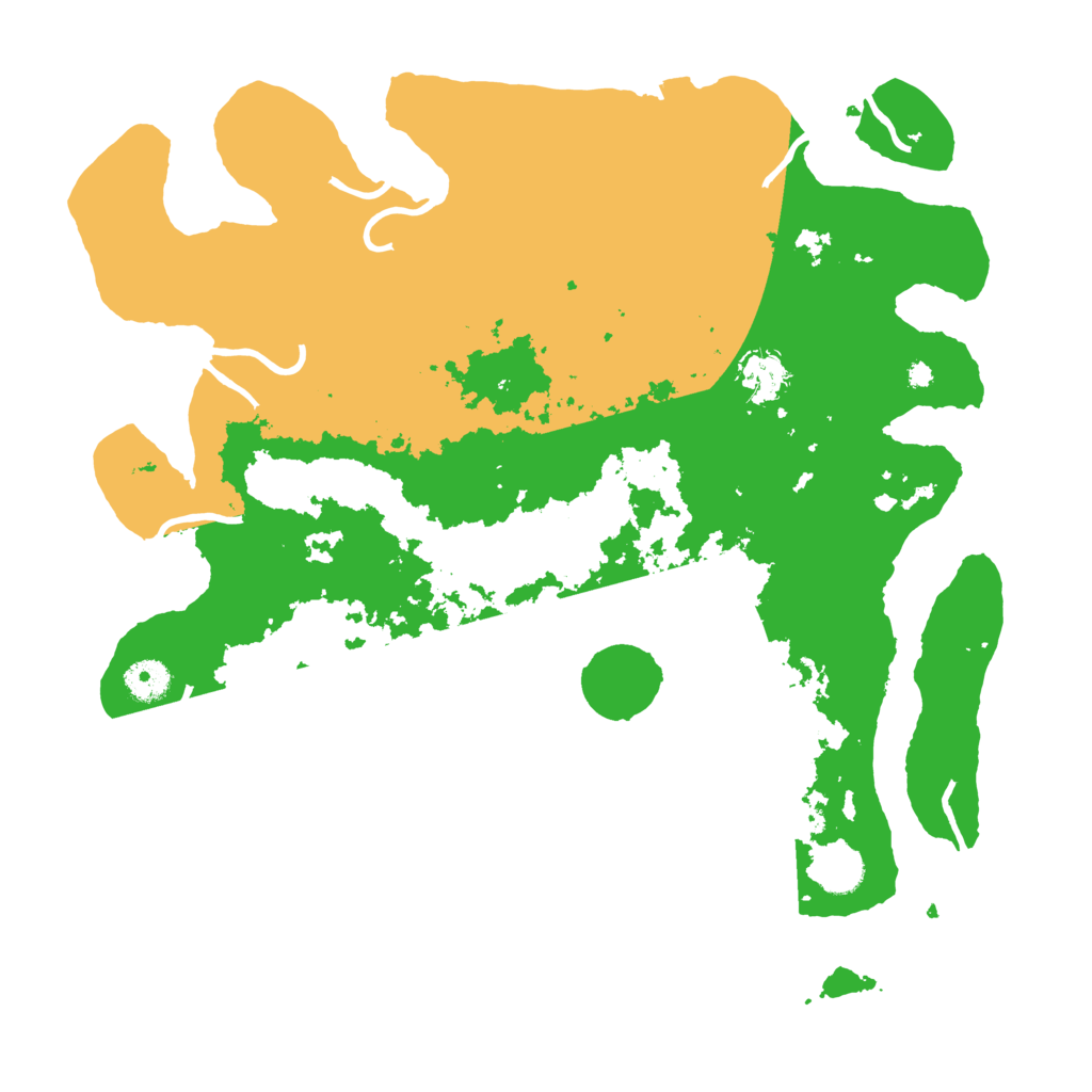 Biome Rust Map: Procedural Map, Size: 4000, Seed: 889694924